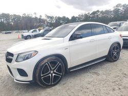 Salvage cars for sale at Ellenwood, GA auction: 2016 Mercedes-Benz GLE Coupe 450 4matic