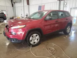 2014 Jeep Cherokee Sport en venta en Franklin, WI