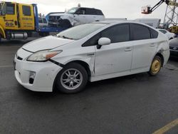 Salvage cars for sale at Hayward, CA auction: 2010 Toyota Prius