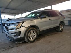 Salvage cars for sale from Copart Anthony, TX: 2017 Ford Explorer