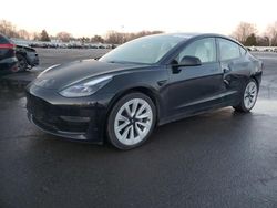 Tesla salvage cars for sale: 2021 Tesla Model 3