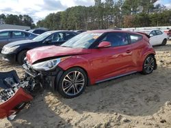 Salvage cars for sale at Seaford, DE auction: 2016 Hyundai Veloster Turbo