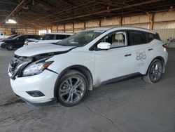 Nissan salvage cars for sale: 2015 Nissan Murano S