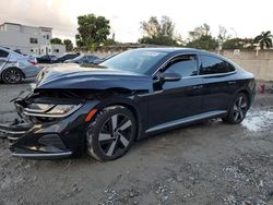 Salvage vehicles for parts for sale at auction: 2021 Volkswagen Arteon SE