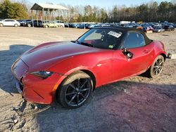 Salvage cars for sale from Copart Charles City, VA: 2016 Mazda MX-5 Miata Grand Touring