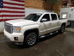 GMC salvage cars for sale: 2015 GMC Sierra K1500 Denali