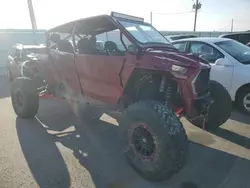 Salvage motorcycles for sale at Magna, UT auction: 2021 Polaris RZR XP 4 Turbo S Velocity