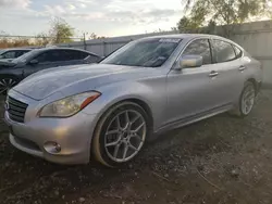 Salvage cars for sale at Houston, TX auction: 2012 Infiniti M37