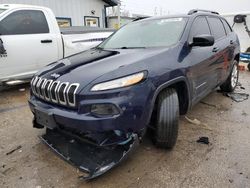 Salvage cars for sale at Pekin, IL auction: 2015 Jeep Cherokee Sport