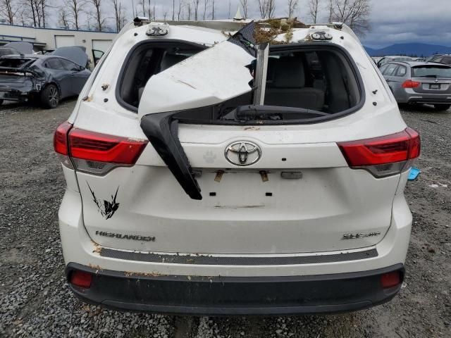 2019 Toyota Highlander SE