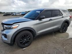 Salvage cars for sale at West Palm Beach, FL auction: 2020 Ford Explorer