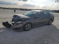 Salvage cars for sale at Arcadia, FL auction: 2016 Honda Civic LX