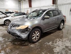 Salvage cars for sale from Copart Milwaukee, WI: 2013 Nissan Murano S