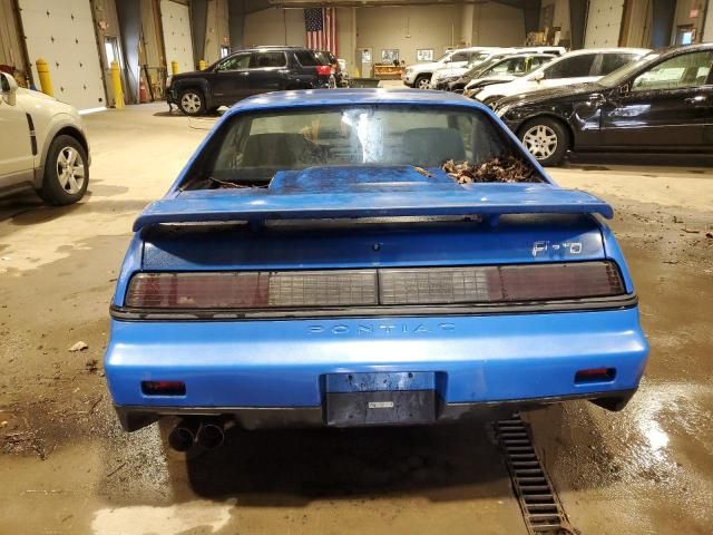 1987 Pontiac Fiero SE