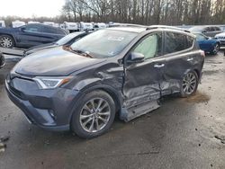 Salvage cars for sale at Glassboro, NJ auction: 2017 Toyota Rav4 Limited