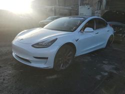 Salvage cars for sale at Fredericksburg, VA auction: 2020 Tesla Model 3