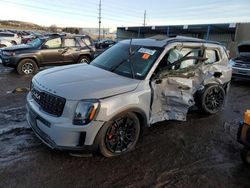 Salvage cars for sale at Colorado Springs, CO auction: 2022 KIA Telluride SX