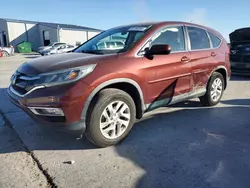 Salvage cars for sale at Tulsa, OK auction: 2016 Honda CR-V EX