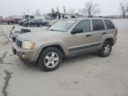 Jeep salvage cars for sale: 2005 Jeep Grand Cherokee Laredo