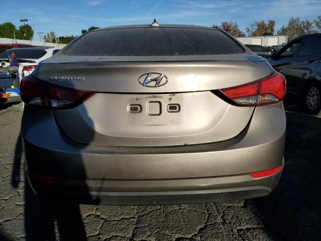 2016 Hyundai Elantra SE