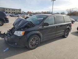 Salvage cars for sale at Wilmer, TX auction: 2017 Dodge Grand Caravan SXT