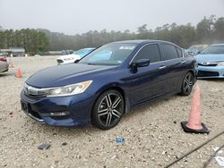 Salvage cars for sale at Houston, TX auction: 2017 Honda Accord Sport