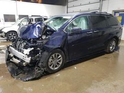 Salvage cars for sale from Copart Blaine, MN: 2024 Toyota Sienna XLE