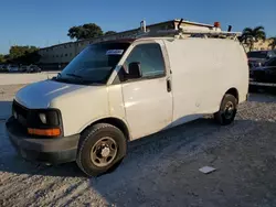 Chevrolet salvage cars for sale: 2010 Chevrolet Express G2500