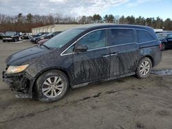 Salvage cars for sale at Exeter, RI auction: 2014 Honda Odyssey EX