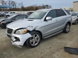 2013 Mercedes-Benz ML 350 4matic en venta en Spartanburg, SC