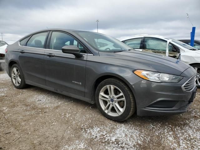 2018 Ford Fusion SE Hybrid