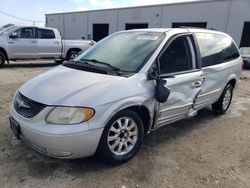 Salvage cars for sale at Jacksonville, FL auction: 2001 Chrysler Town & Country LXI