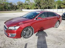 Lincoln salvage cars for sale: 2017 Lincoln MKZ Premiere