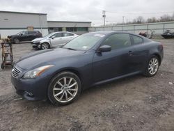 Salvage cars for sale at Leroy, NY auction: 2012 Infiniti G37