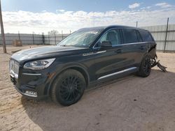 Salvage cars for sale at Andrews, TX auction: 2020 Lincoln Aviator Reserve