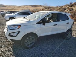 Salvage cars for sale at Reno, NV auction: 2020 Ford Ecosport S