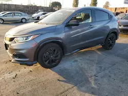 Salvage cars for sale at Wilmington, CA auction: 2021 Honda HR-V Sport