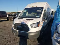 Salvage trucks for sale at Brookhaven, NY auction: 2015 Ford Transit T-350 HD