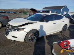 Salvage cars for sale from Copart Assonet, MA: 2018 Nissan Maxima 3.5S