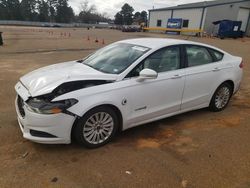 Salvage cars for sale at Longview, TX auction: 2016 Ford Fusion SE Hybrid