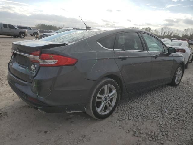 2018 Ford Fusion SE Hybrid