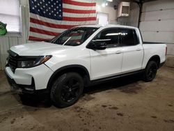 Salvage cars for sale at Lyman, ME auction: 2022 Honda Ridgeline Black Edition