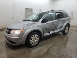 Salvage cars for sale at Madisonville, TN auction: 2018 Dodge Journey SE