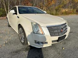 Salvage cars for sale at North Billerica, MA auction: 2011 Cadillac CTS Performance Collection