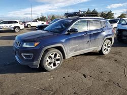 Vehiculos salvage en venta de Copart Denver, CO: 2018 Jeep Compass Limited