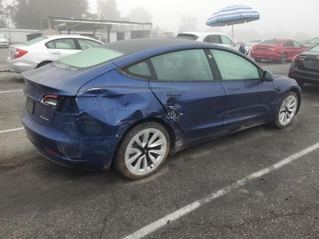 2022 Tesla Model 3