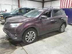 Salvage cars for sale at Billings, MT auction: 2018 Toyota Rav4 Limited