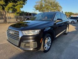 Audi q7 salvage cars for sale: 2018 Audi Q7 Premium