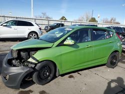 Salvage cars for sale at Littleton, CO auction: 2013 Hyundai Accent GLS