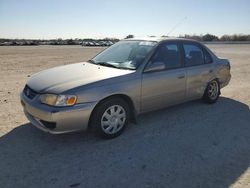 Salvage cars for sale at San Antonio, TX auction: 2002 Toyota Corolla CE